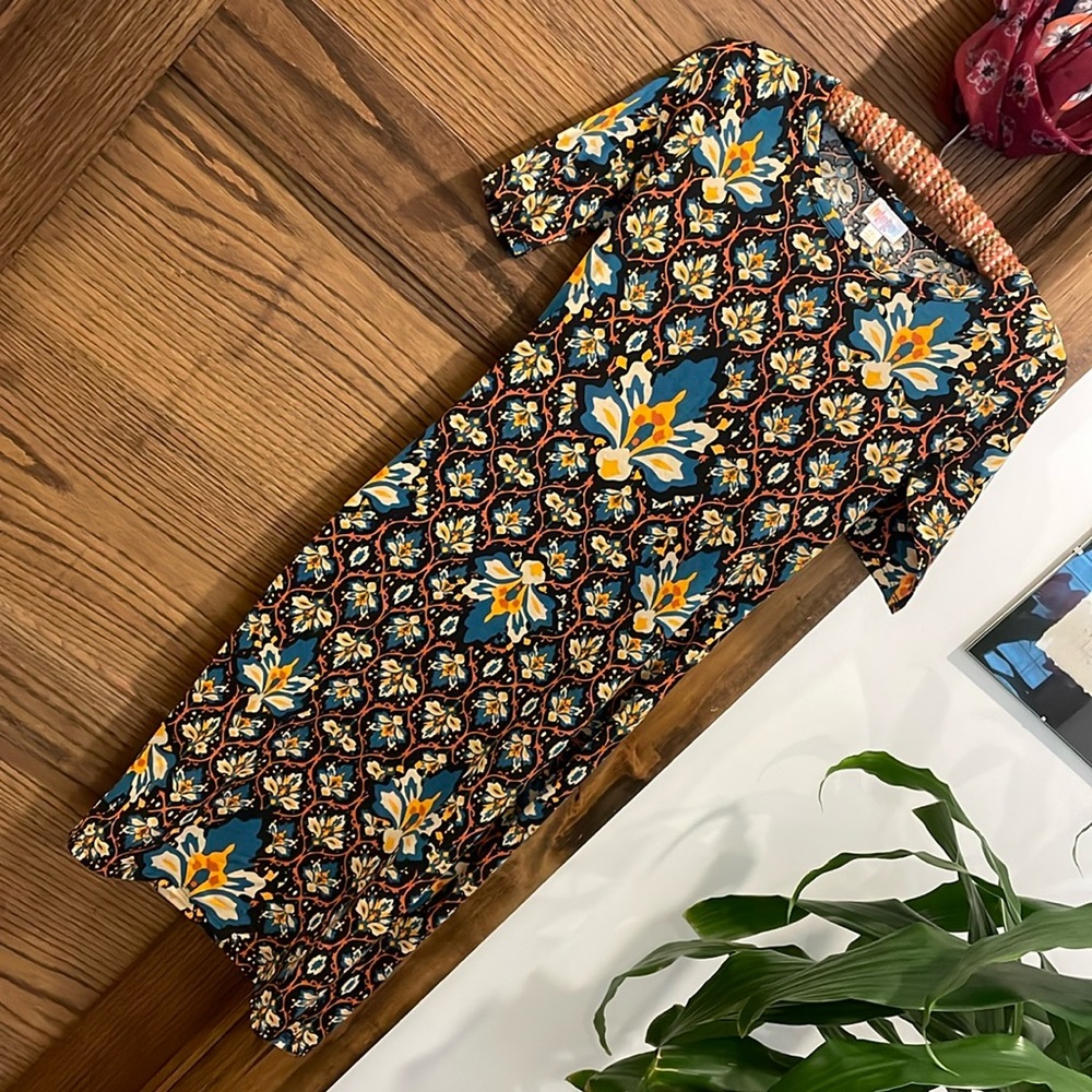 LulaRoe fitted dress